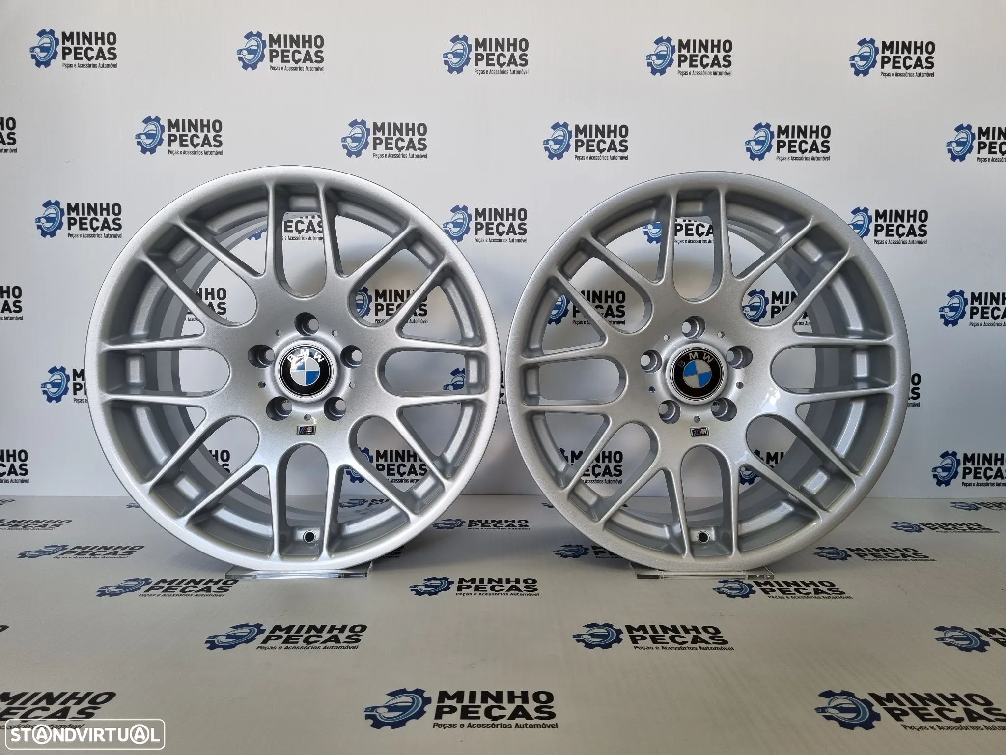 Jantes Look BMW M3 E46 CSL em 18 Hyper Silver - 1