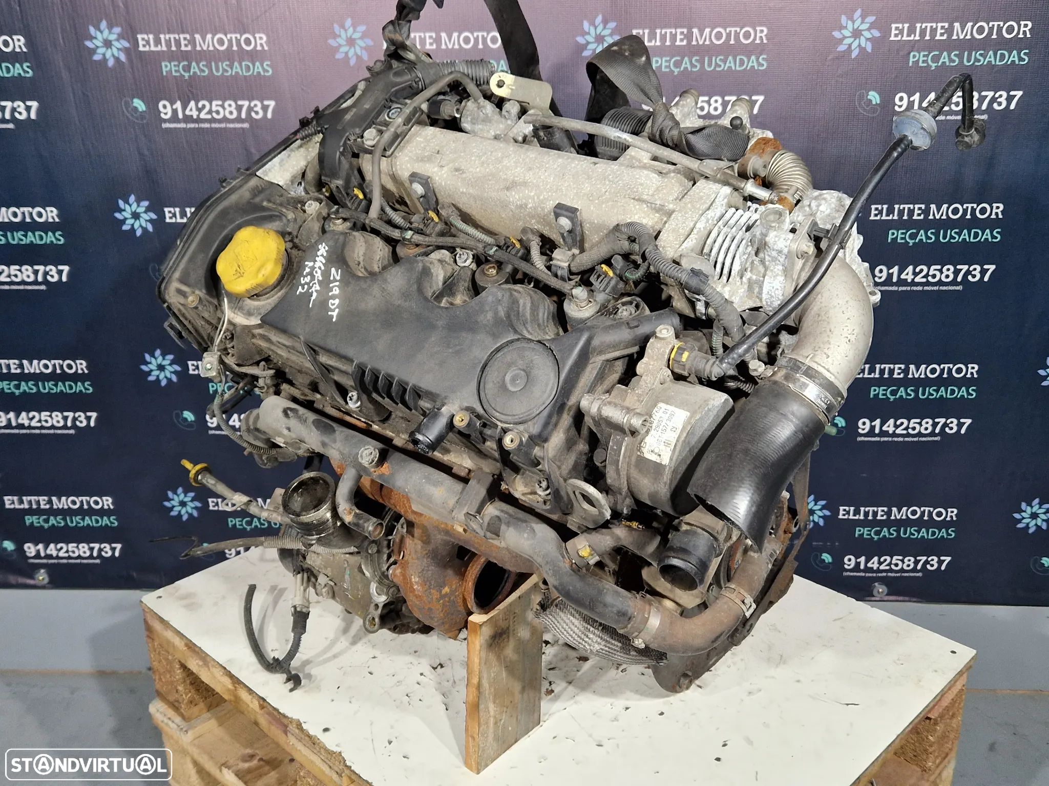 Motor usado para peças Z19DT OPEL VECTRA SAAB 93 - 1