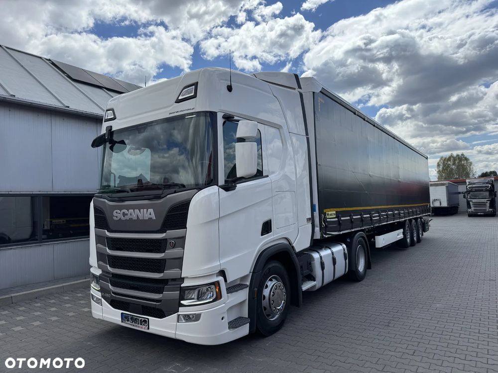 Scania ZESTAW STANDARD SCANIA R450 + WIELTON FIRANKA - SUPER STAN - 1