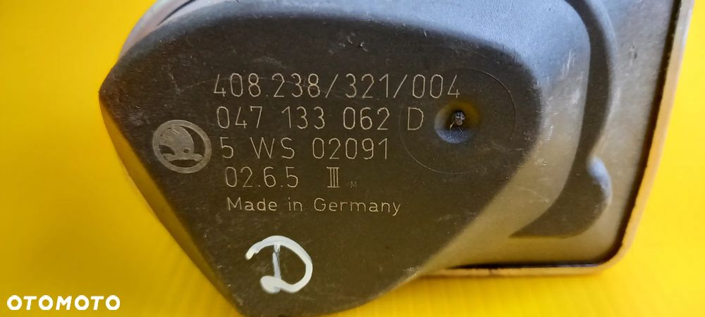 PRZEPUSTNICA 047133062D SKODA FABIA I 1.4 8V MPI - 2
