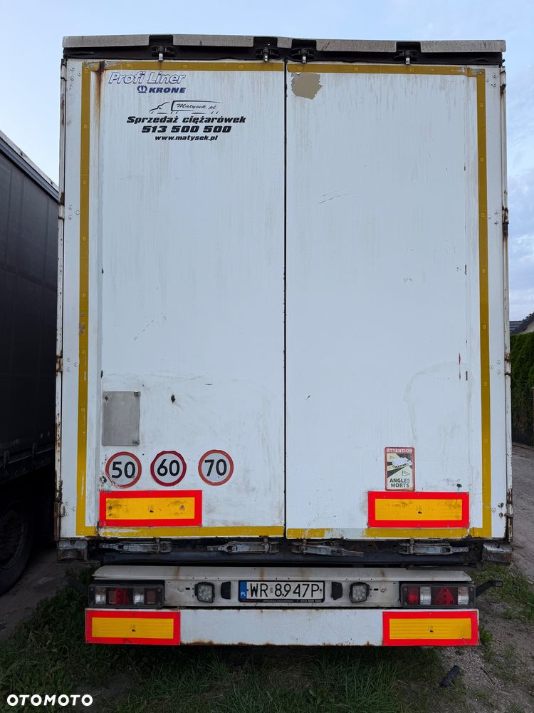 Krone FIRANKA STANDARD / OSIE BPW / ŁADNE PLANDEKI / RAMA NIE POGNITA W SUPER STANIE / SPRAWNA GOTOWA DO DALSZEJ PRACY // 5 SZTUK DO WYBORU ( RÓZNE MARKI NACZEP ) !! - 5