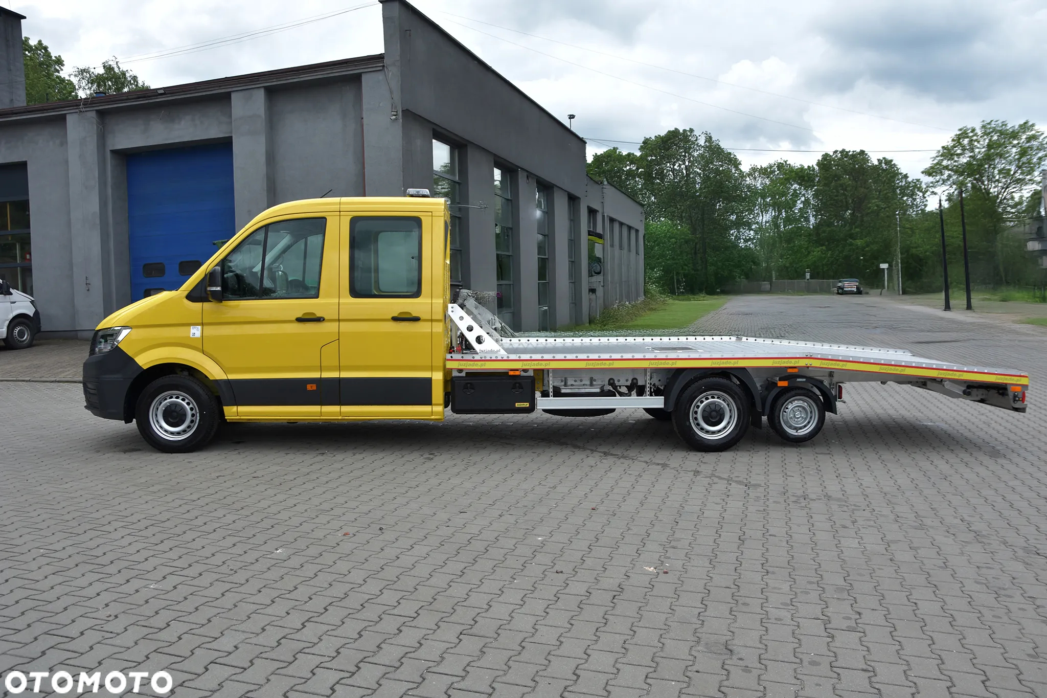 Volkswagen Crafter autolaweta PPP pomoc drogowa - 5