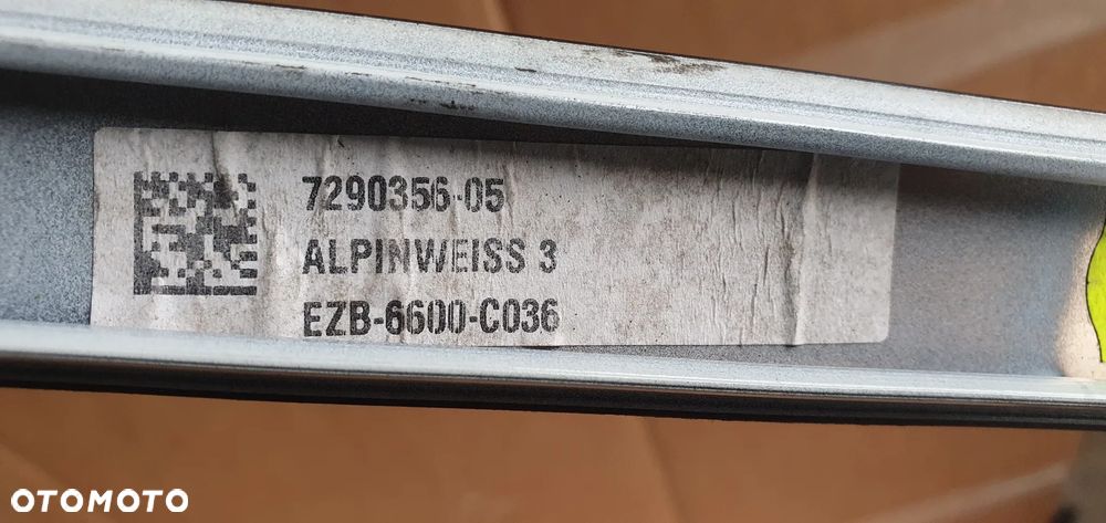 Listwa dachu dachowa prawa BMW 3 F30 7290356 7258182 - 4
