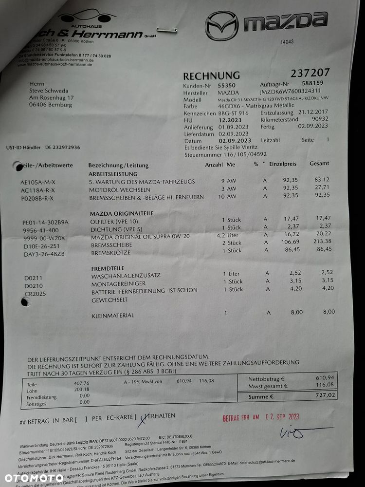 Mazda CX-3 SKYACTIV-G 120 FWD KIZOKU - 29