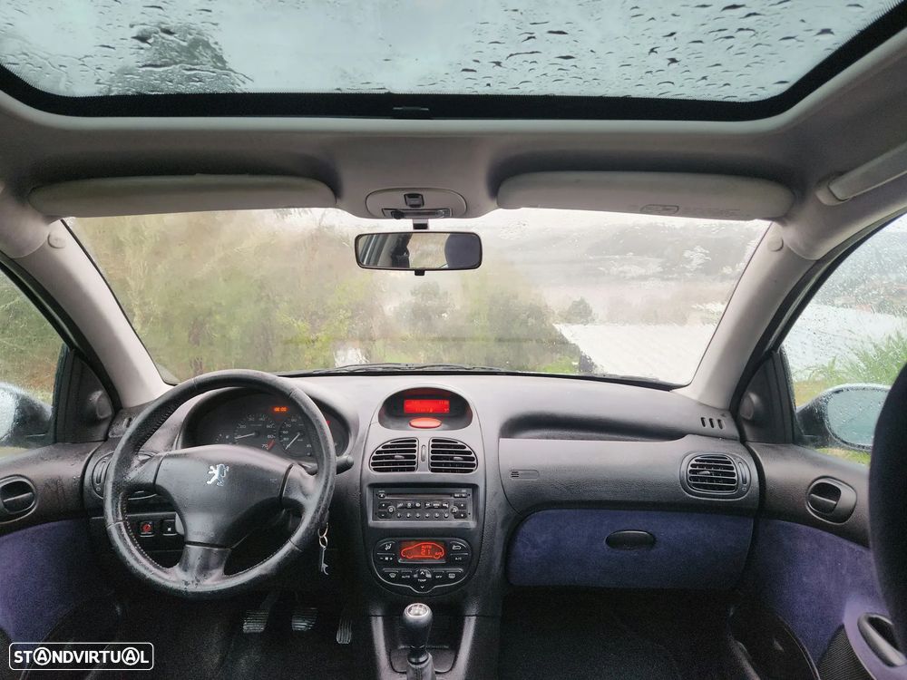 Peugeot 206 1.4 16V Black & Silver - 7