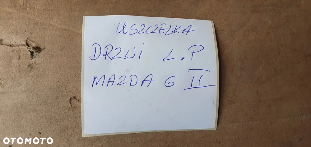 Uszczelka drzwi lewy przód przednia lewa Mazda 6 II - 5