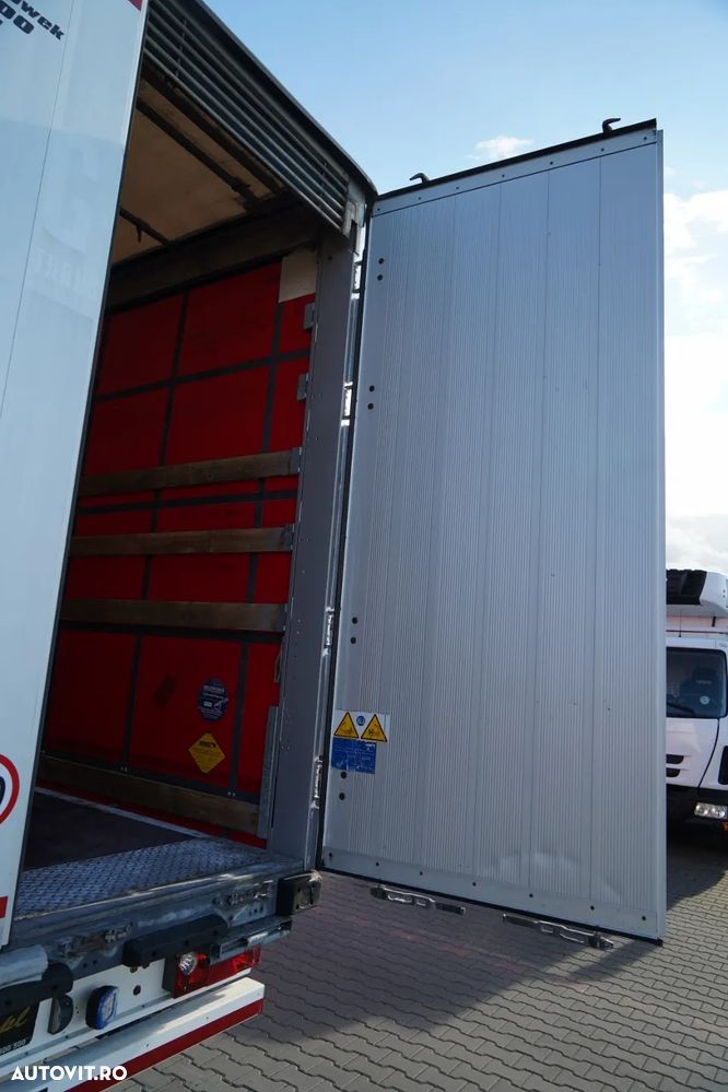 Schmitz Cargobull / SEMIREMORCĂ CU PRELATĂ / MEGA / AXĂ RIDICABILĂ / ACOPERIȘ RIDICABIL / - 6