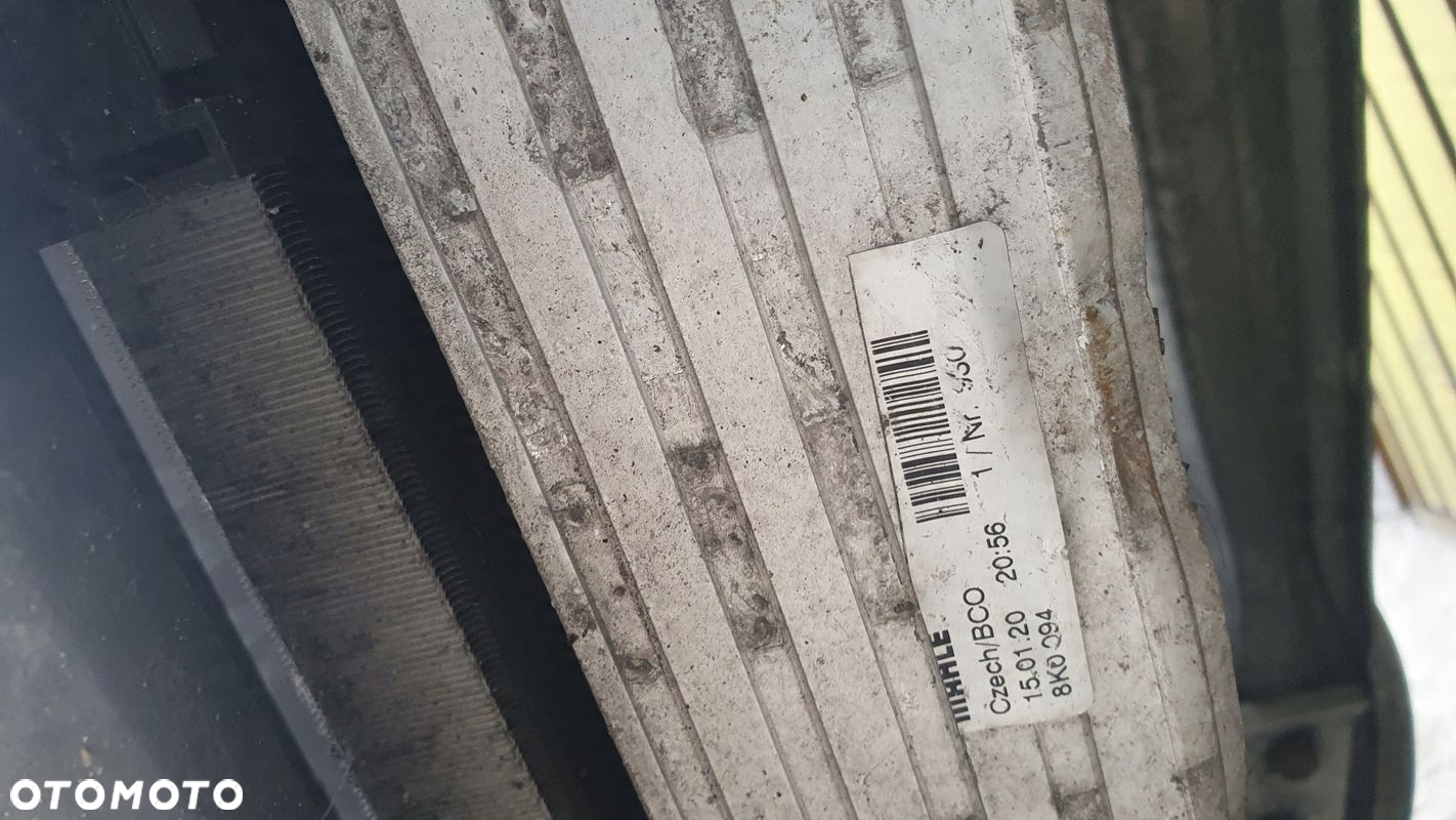 Audi A4 B8 8K0 07-12 2.0 TDI pas przedni chłodnice wzmocnienie wentylatory - 11