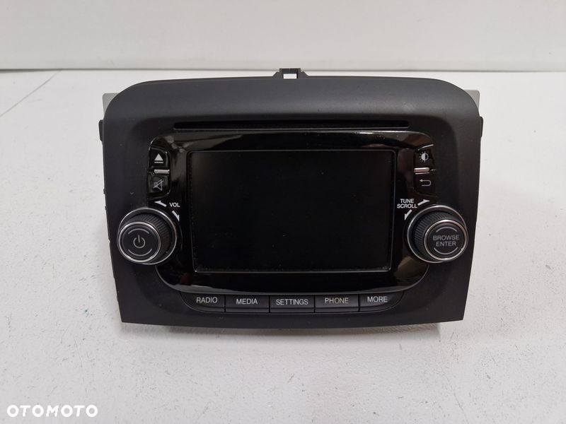 fiat 500l radio ekran wyświetlacz fabryczny bluetooth 07355674420 - 1