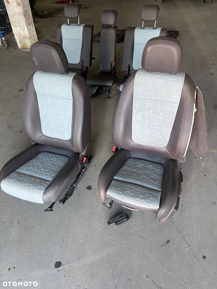 OPEL MERIVA B FOTELE KANAPA TAPICERKI  SKÓRA PÓŁ SKÓRA