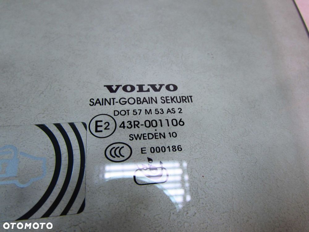 VOLVO S80 II V70 III XC70 06-16 SZYBA BOCZNA DRZWI PRZOD LEWA 10R - 4