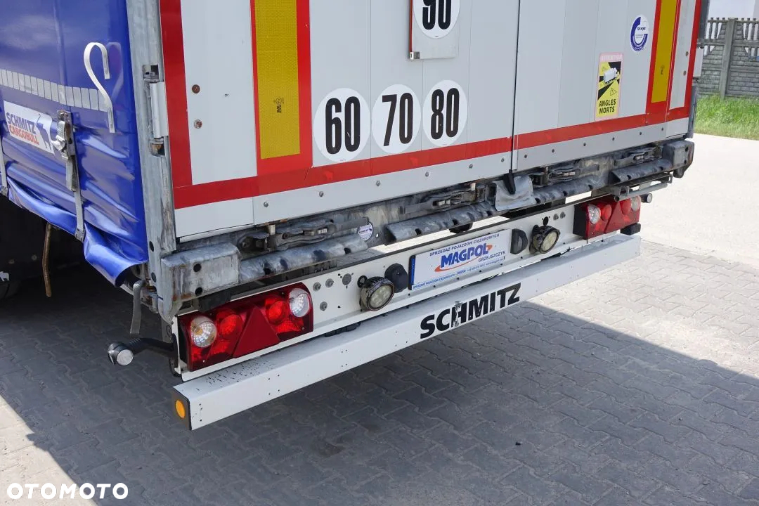 Schmitz Cargobull FIRANKA / VARIOS / OCYNK / OSIE SCHMITZ / NOWE PLANDEKI / DACH PODNOSZONY/ KOSZ NA KOŁO ZAPASOWE - 20