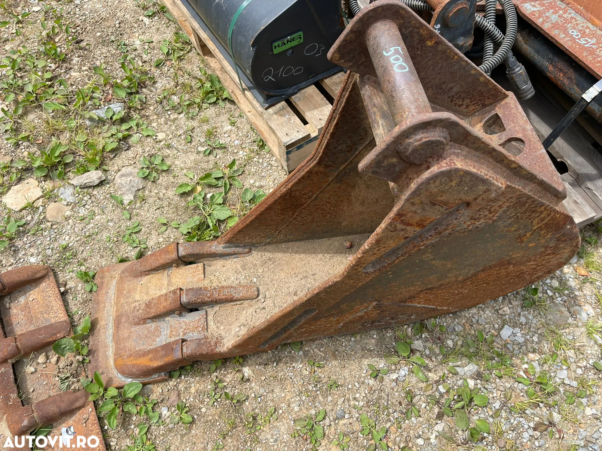 Cupa santuri 300 mm sistem MS-03 pentru excavatoare de 2-3 tone - 3