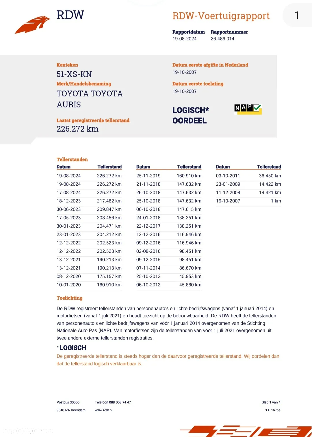 Toyota Auris 1.6 VVT-i Luna - 2
