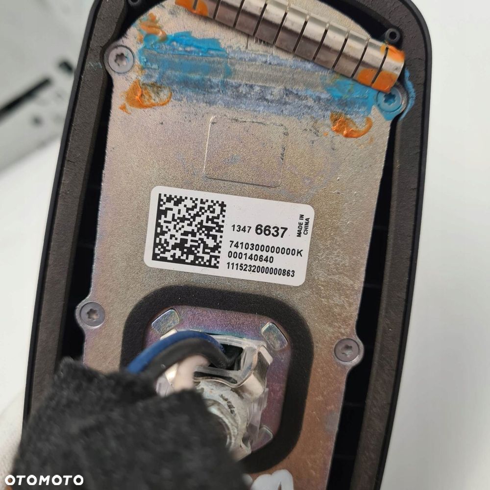 opel meriva b zestaw nawigacja radio ekran panel - 5