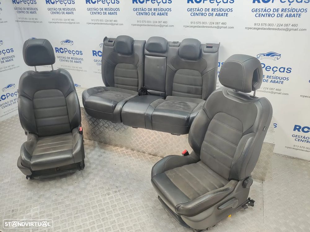 Conjunto Bancos Pele Alcantra Frente Frontais Tras Traseiros Originais Citroen DS DS5 Sport 2011 - 2018 - 5