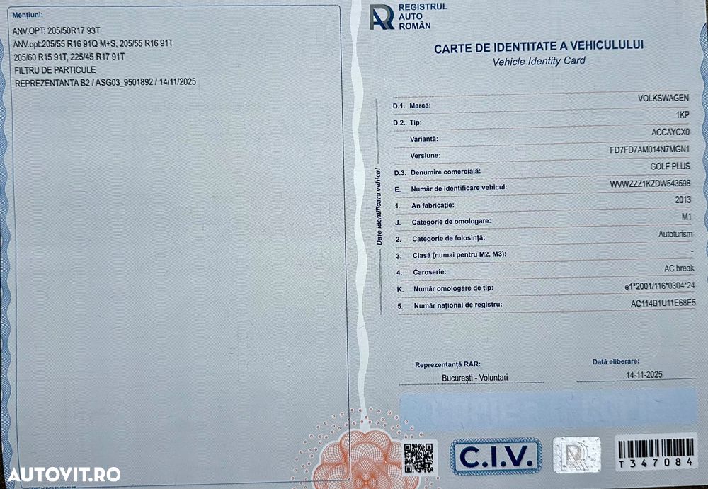 Volkswagen Golf Plus 1.6 TDI DPF DSG Comfortline - 8