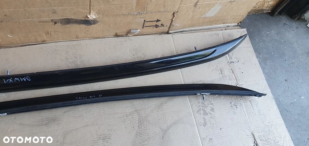 Reling dachowy prawy lewy komplet BMW X1 E84 M-Pakiet - 5