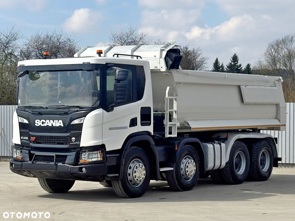 Scania P 410 XT * WYWROTKA / 8x4 * STAN BDB - 2