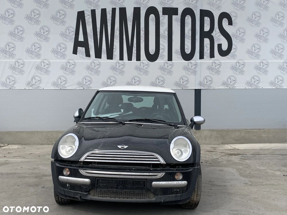 MINI COOPER 2002 *SAMOCHÓD NA CZĘŚCI* 4655 SCHWARZ II (668) MASKA, LAMPA, DRZWI, LUSTERKO, ZDERZAK, GRILL, BŁOTNIK, KLAPA, BELKA, DESKA, FOTELE, KANAPA, ĆWIARTKA KIEROWNICA, TARCZE, ZACISKI, ZAWIESZENIE, KOMPLETNY PRZÓD, KOMPLETNY TYŁ, LICZNIK, ZEGARY, PRAWE LEWE PRZÓD TYŁ - 2