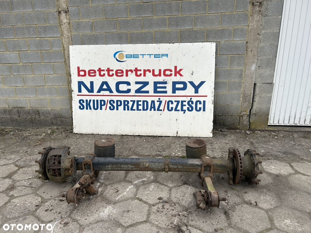 Oś BPW tarczowa naczepa przyczepa rolnicza - 1