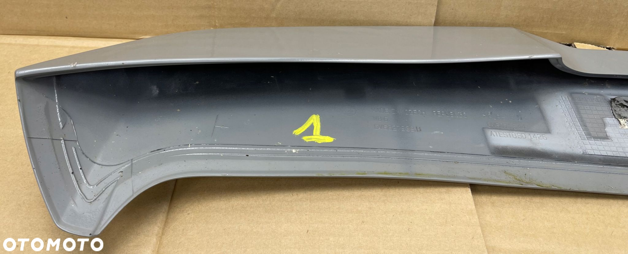1 SKODA FABIA 3 III HB MONTE CARLO SPOILER LOTKA KLAPY 6V6071644 6V6827939B - 11
