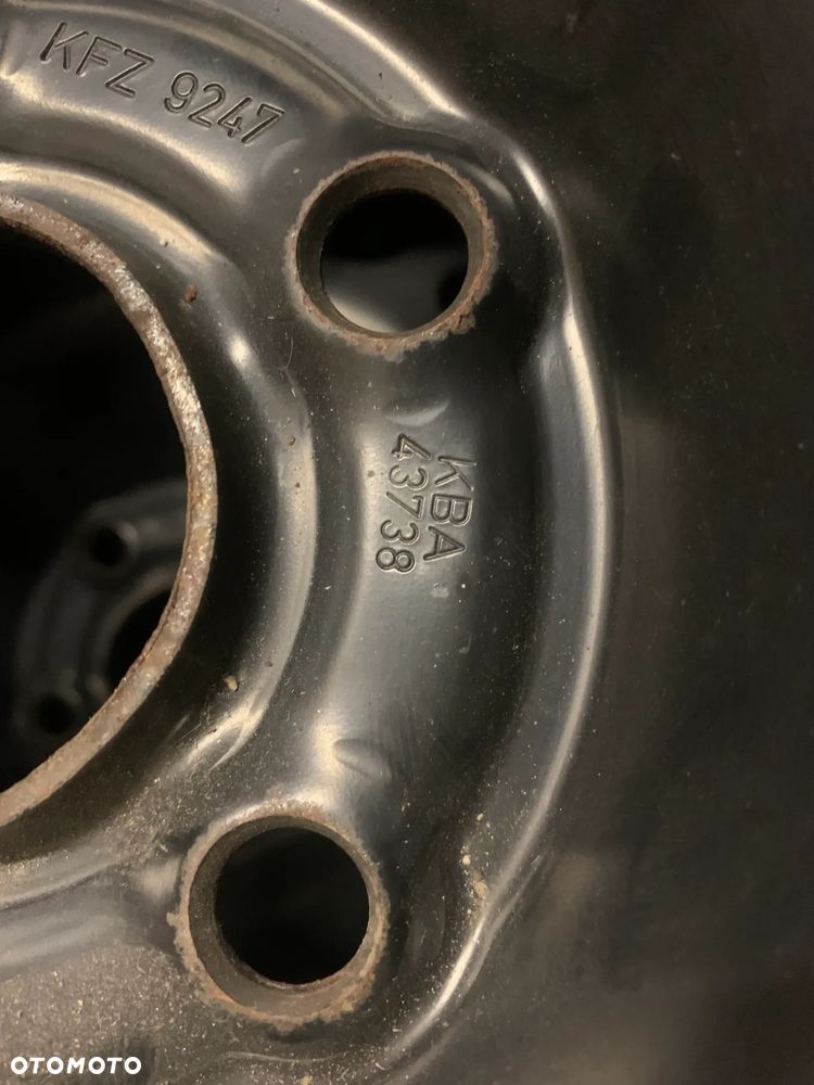 Felgi stalowe z oponami zimowymi Opel Astra J Mokka 5x105 IS39 6,5J 205/60 R16 7/8mm 2917 - 14