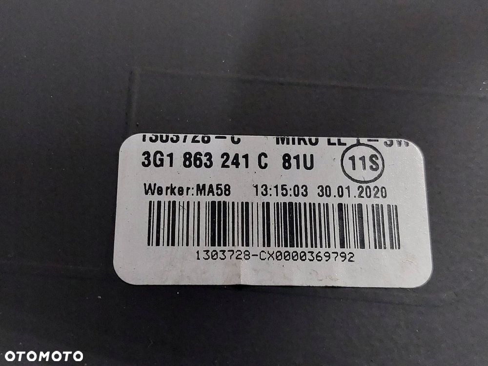 TUNEL ŚRODKOWY PODŁOKIETNIK VOLKSWAGEN PASSAT B8 LIFT 3G0907049D - 13