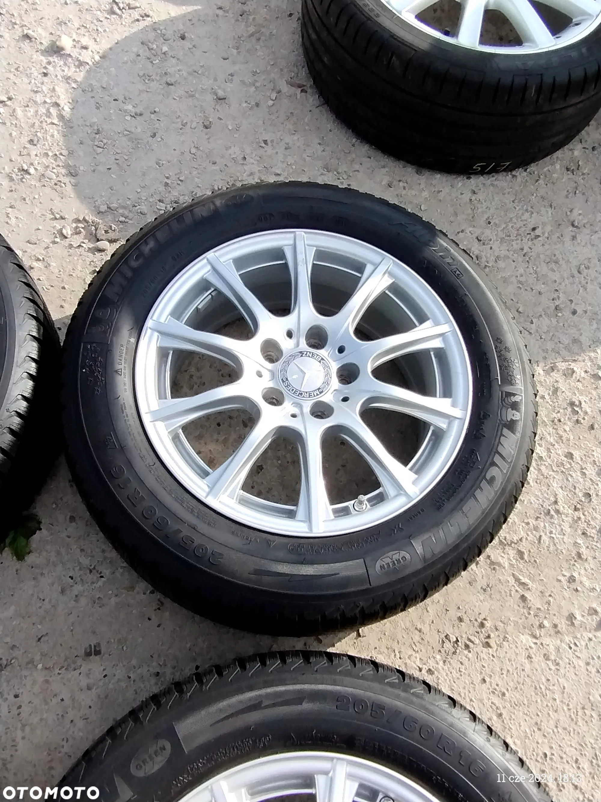 5x112 Alufelgi Felgi Aluminiowe 16 Koła Zimowe Zima Mercedes A Klasa W176  W177 A177 W169 CLA A117 W117 B Klasa W246 W247 W245 VITO V-KLASA C Klasa W204 W205 Legnica Alu-Rad 205/60 6mm - 6
