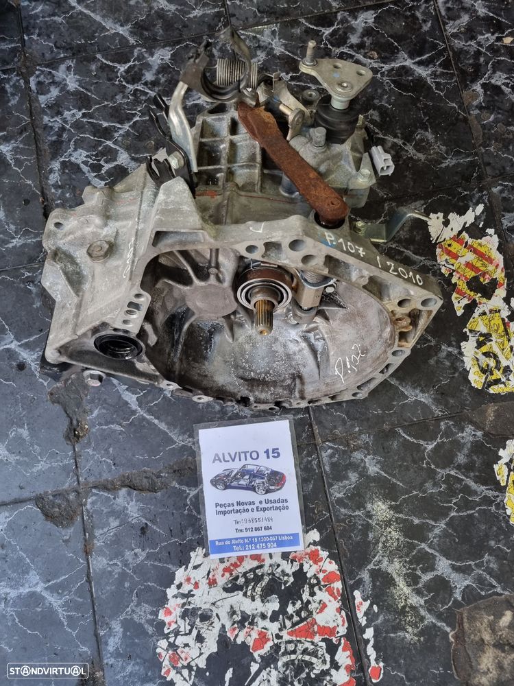 caixa de velocidades Peugeot 107 - 2010 - 1
