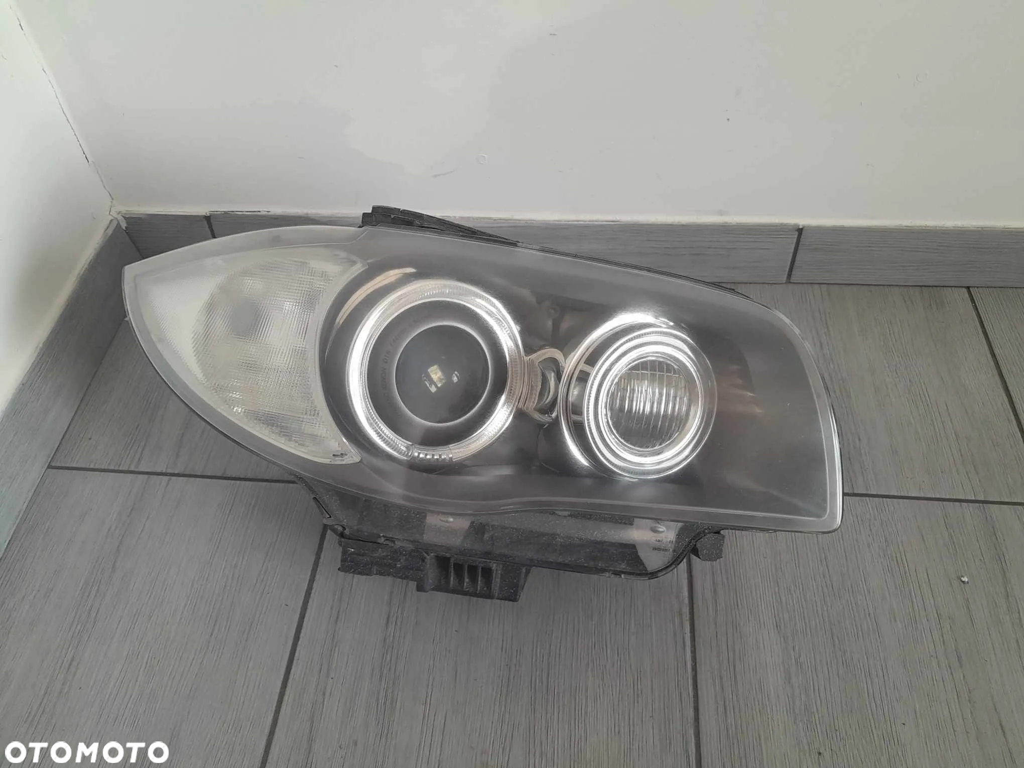 LAMPA PRAWA PRZEDNIA PRZÓD BMW E87 E81 E88 07- LCI LIFT XENON SKRĘTNY 7181282 - 3