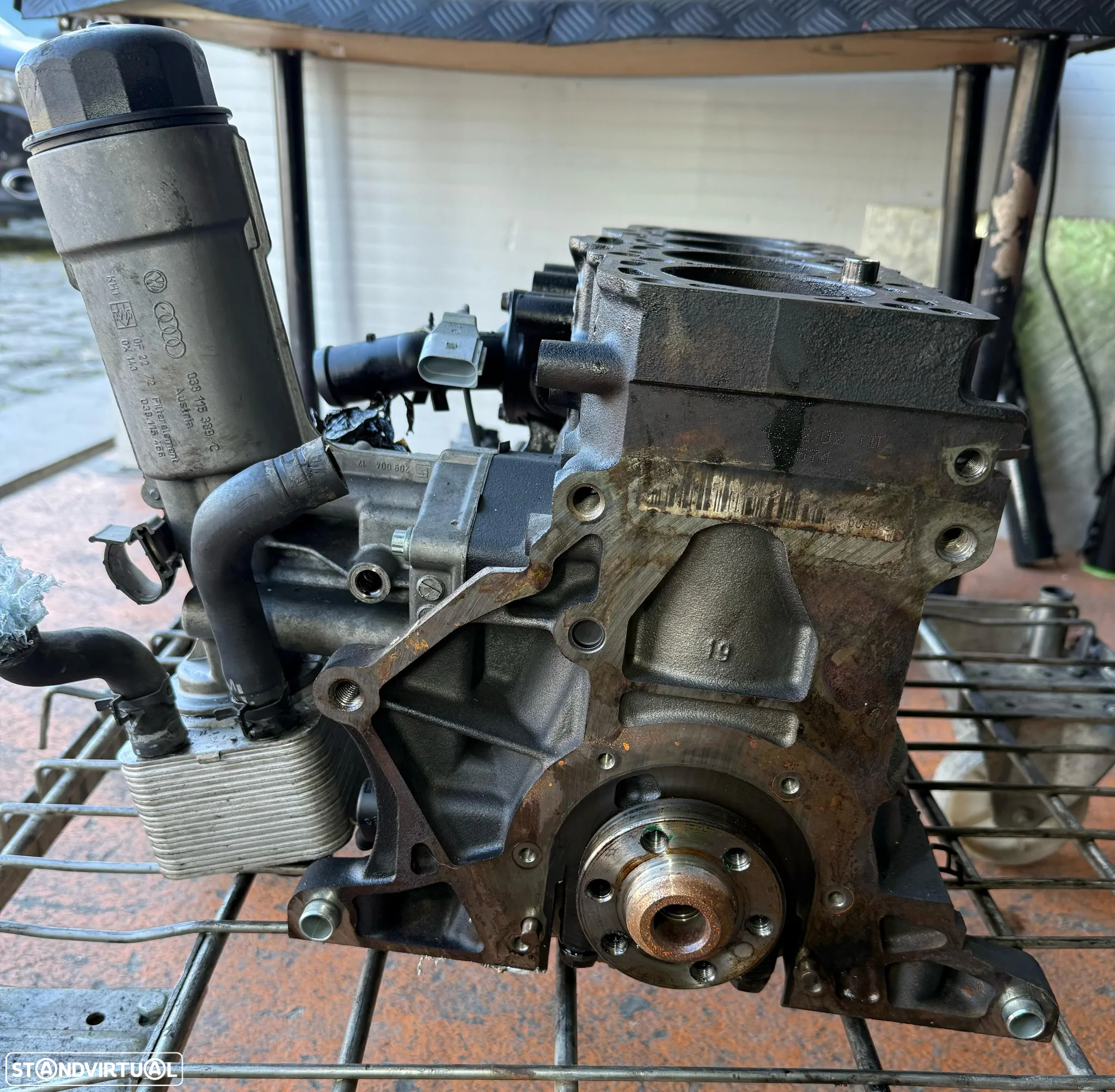 Bloco Do Motor VOLKSWAGEN GOLF IV/ AUDI A3/SEAT LEON 1.9TDI Ref: ASZ - 2