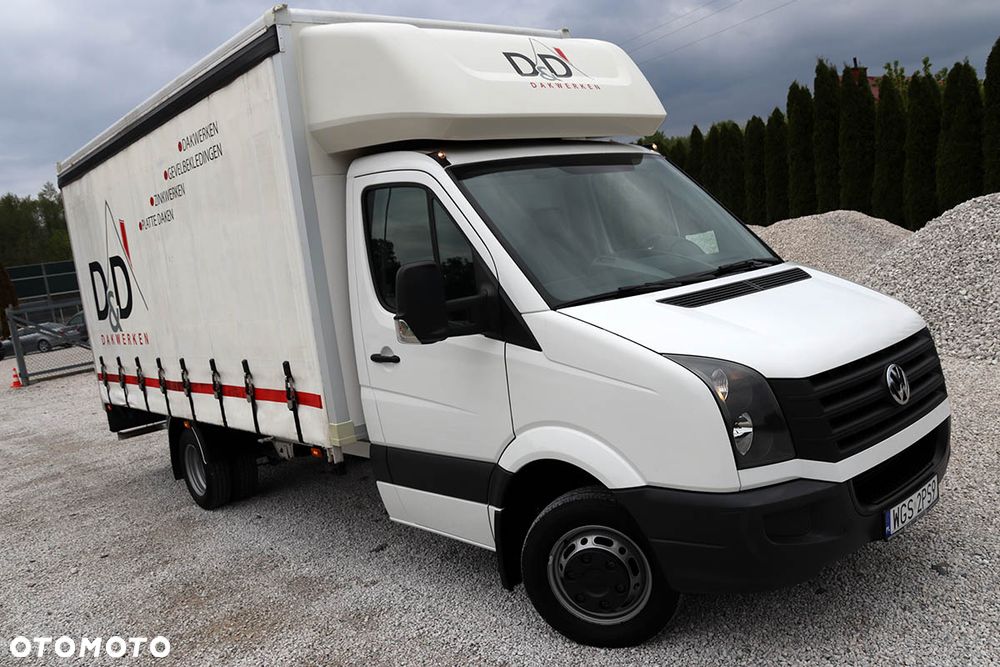 Volkswagen CRAFTER 50 MAXI Kontener/Firanka Fabrycznie DMC 3500kg - 8