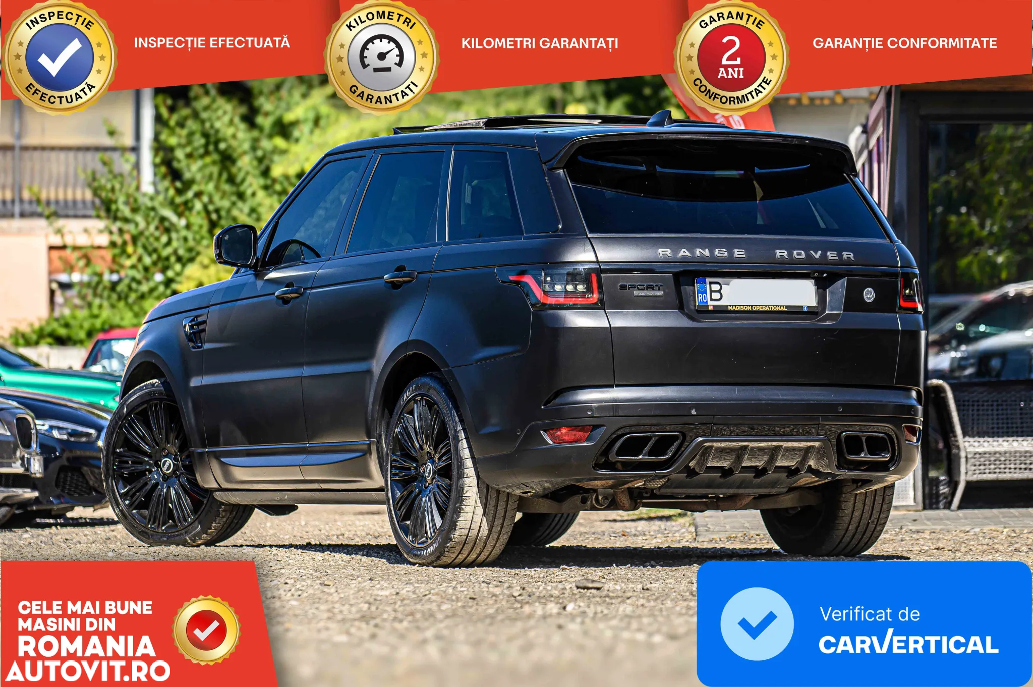 Land Rover Range Rover Sport 5.0 V8 Supercharged SVR - 4