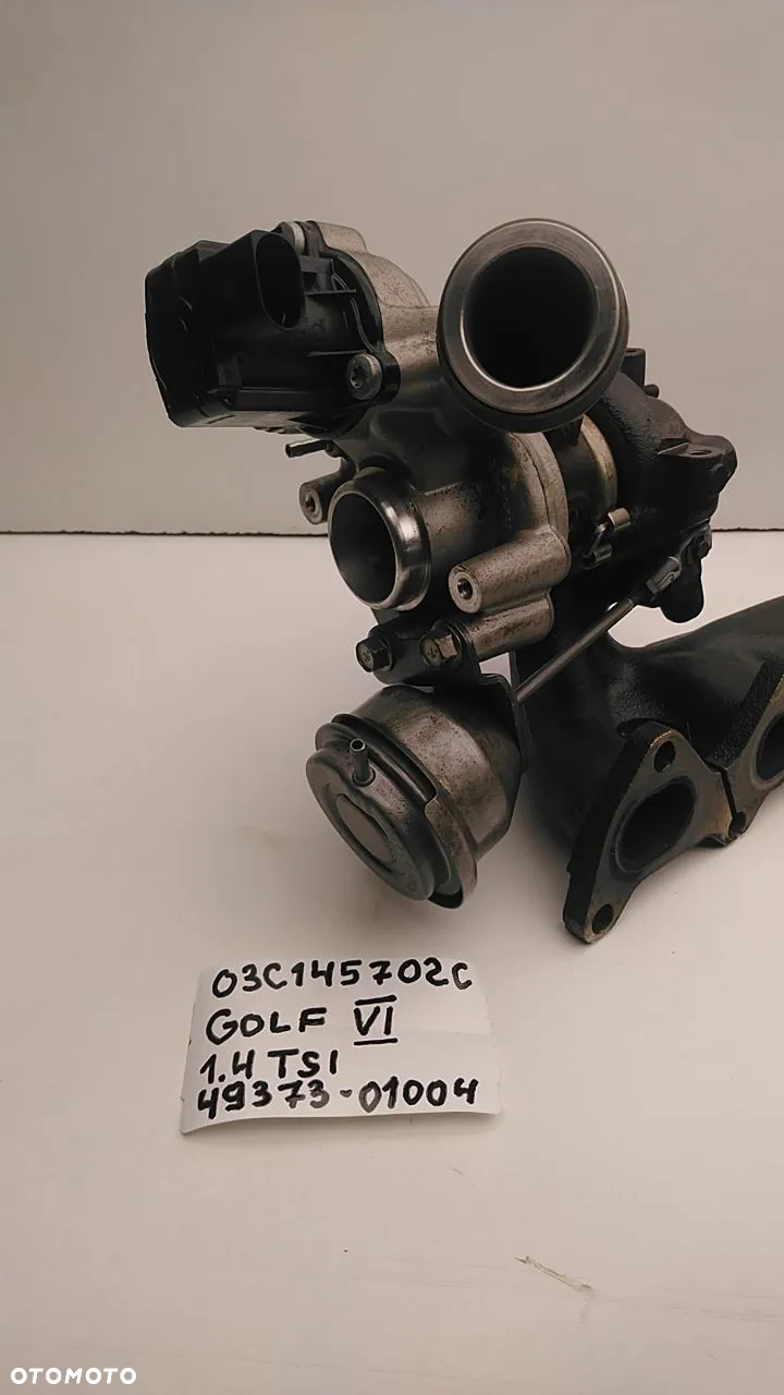 TURBOSPRĘŻARKA 1.4 TSI 122KM 125KM CAX 03C145702C / 49373-01004 - 3