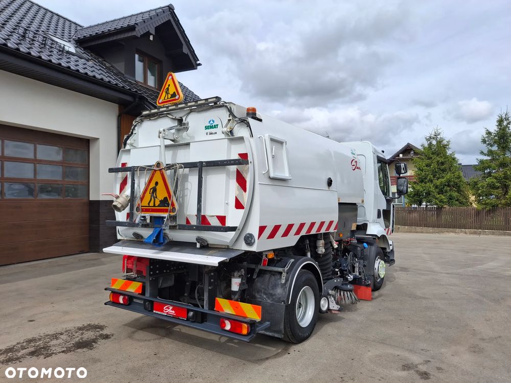 Renault Midlum 220 Zamiatarka Johnston VS500 Szczotki L/R Obie Strony Napęd Hydrostatyczny 2012r - 5