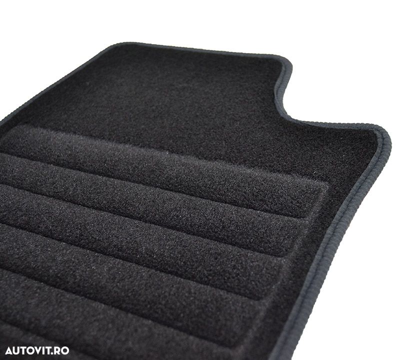 Covorase mocheta Mercedes Clasa ML W166 10/2011- Clasa GL X166 11/2012- Negru , set de 4 bucati - 2