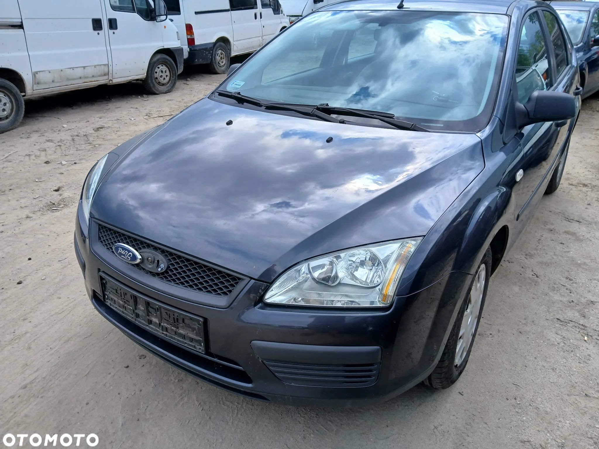 ford focus MK2 SEA GREY METALIC maska pokrywa silnika klapa bagażnika zderzak lampa reflektor pas - 1