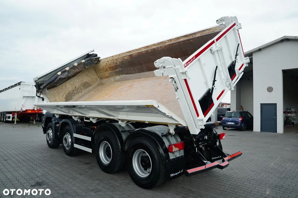 MAN TGS 35.420 / 8X4 / WYWROTKA 2 STRONNA  / HYDROBURTA / MEILLER KIPPER / SPROWADZONA - 9