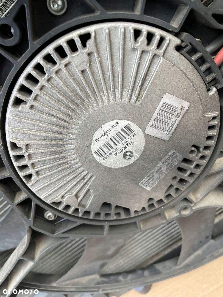 chłodnica wody klimatyzacji oleju wentylator komplet bmw e90 e92 e93 m3 man - 2
