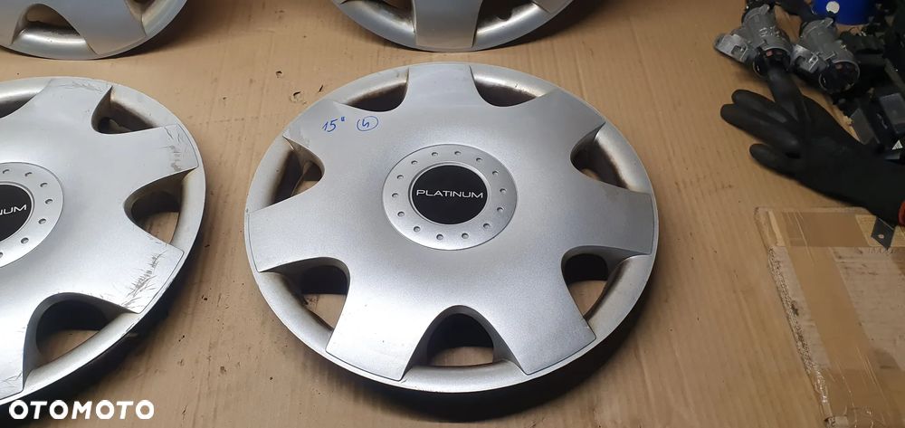 Dekielki kołpaki kapsle 15" Platinum - 7