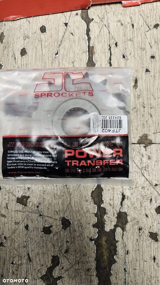 Zestaw napędowy Tsubaki Chainkit łańcuch 520 zębatki 16/47 Aprilia Pegaso 650 - 3