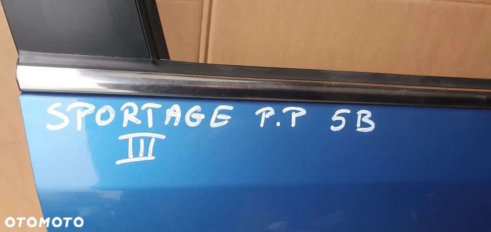 Drzwi prawy przód przednie prawe Kia Sportage III 3 5B - 7