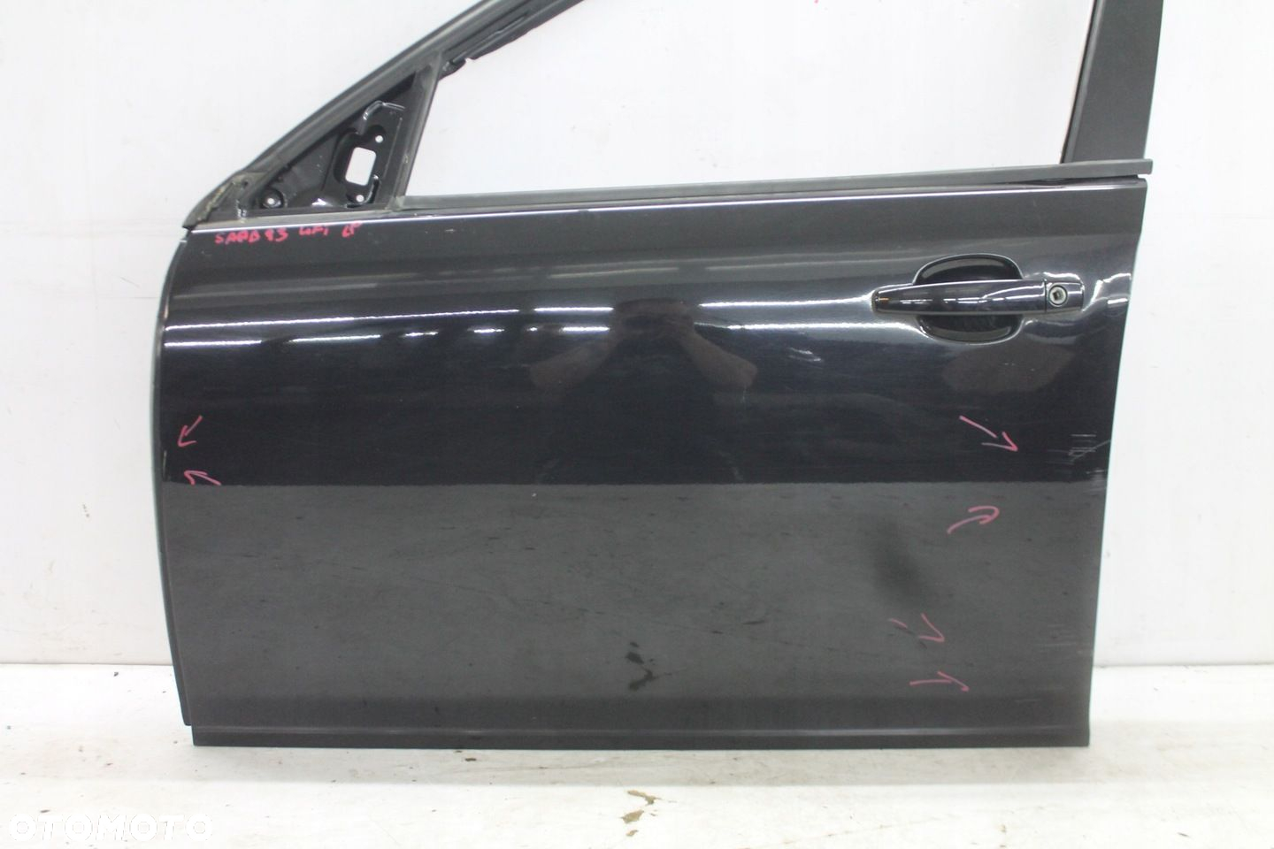 DRZWI LEWY PRZÓD SAAB 9-3 93 II LIFT 07-14 - 2