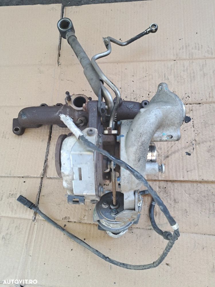 Turbina turbo turbosuflanta Garrett Originala VW Golf 6, Passat B7, Caddy, Jetta, Touran, Seat Ibiza, Altea, Leon, Skoda Octavia, Superb 1.6tdi CAY - 1