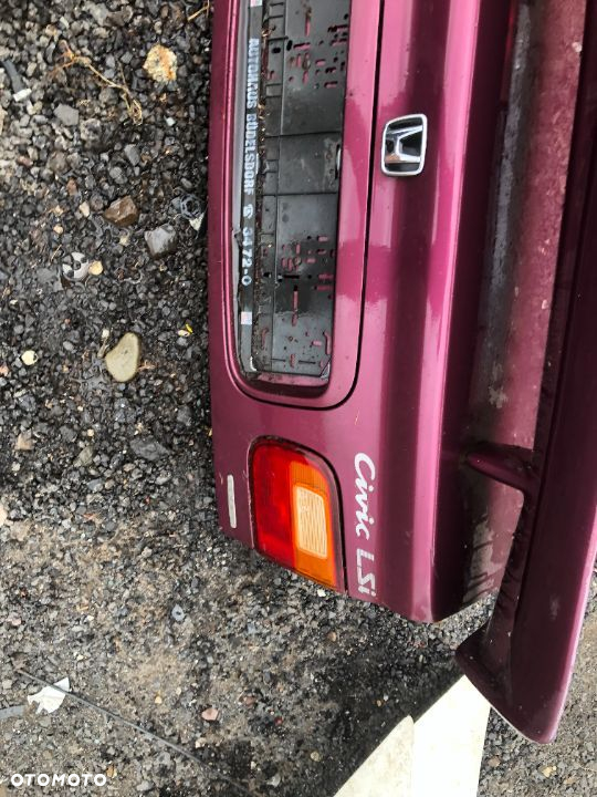 honda civic lsi klapa bagażnika spoiler - 4