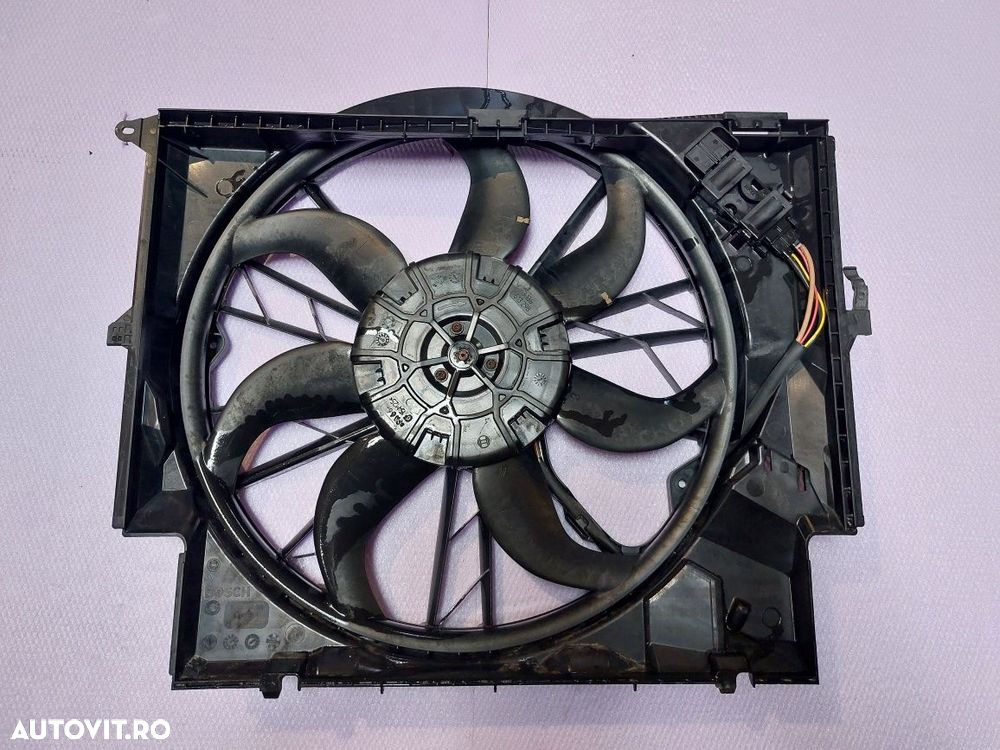 Electroventilator cu releu 600W Motor 3.0 BMW E87 E90 E91 E92 E93 E84 - 1