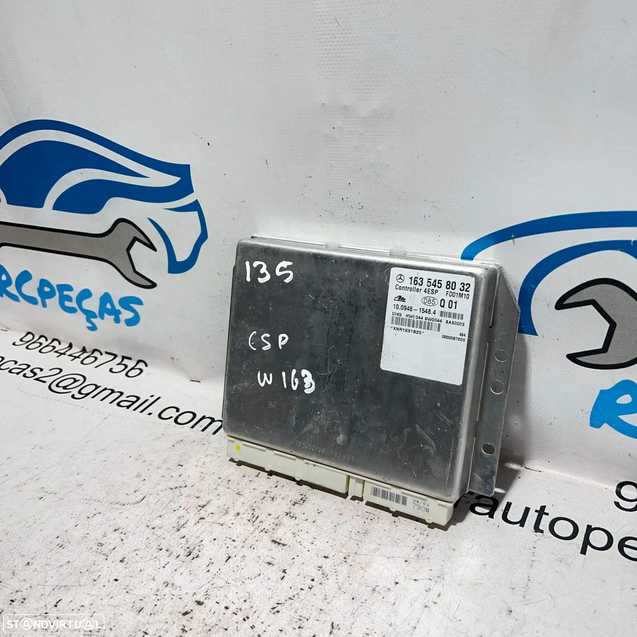 .Centralina Original ESP ATE Mercedes Benz ML W163 A163 545 80 32 / 10.0946-1548.4 - 5