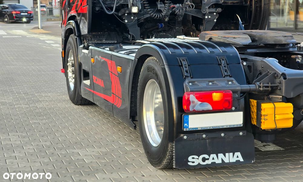 Scania R450 ❗️STANDARD / HYDRAULIKA / ALUFELGI / NAVI / LED / VIRTUAL COCKPIT / DUŻE ZBIORNIKI / ZABUDOWY MIĘDZYOSIOWE / RETARDER / LODÓWKA / ACC / NOWE SPRZĘGŁO I HAMULCE / BEZ EGR / SALON POLSKA ❗️ - 34
