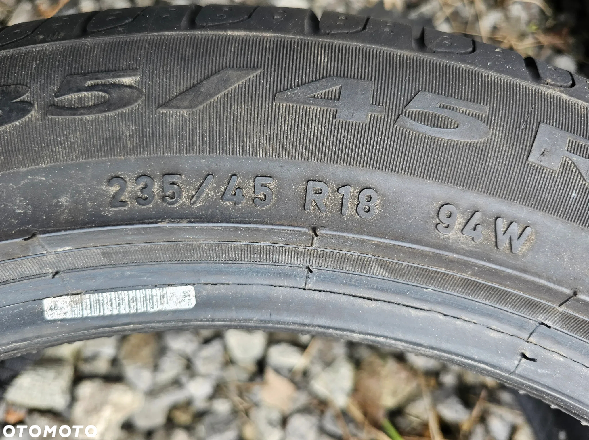 PIRELLI 235/45R18 94W CINTURATO P7 (1szt.) (1x6,5) (DOT: 1x4721) L734 - 3